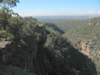 Railway seen from Darks Common, Glenbrook